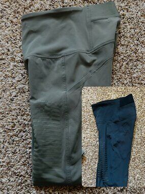 2 pair, Lululemon Rogue Renegade SHR Tight 25", sz 2